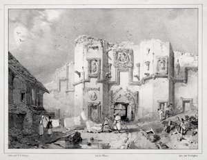 Old Gateway i Stirling, 1826. av Richard Parkes Bonington