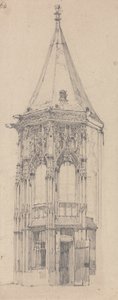 Tinghuset, Rouen av Richard Parkes Bonington