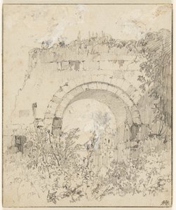 Ruinene av Archway av Richard Parkes Bonington