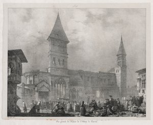 Pittoreske og romantiske reiser i det gamle Frankrike, Franche-Comté..., 1825. av Richard Parkes Bonington