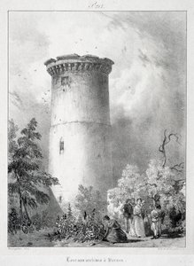 Pittoreske og romantiske reiser i det gamle Frankrike, Normandie..., 1824. av Richard Parkes Bonington