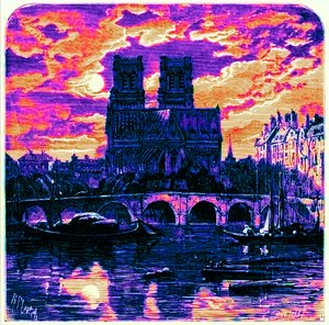 Cathedral of Notre Dame, illustrasjon fra 