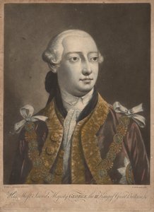 Kong George III, ca. 1762 (mezzotint)