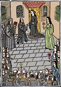 Ekteskapstraktat mellom Charles V og prinsesse Mary Tudor, c1508 av Richard Pynson