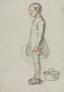 Studie for Country Cousins, ca. 1847-1848. av Richard Redgrave