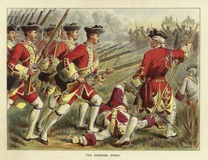 Epoker av den britiske hæren - Den georgiske epoken av Richard Simkin