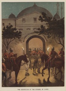 Okkupasjonen av citadellet i Kairo av Richard Simkin