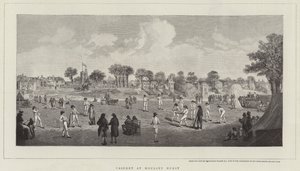 Cricket på Moulsey Hurst av Richard Westall
