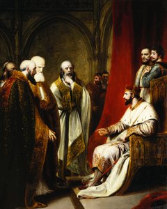 Henry III som svar til erkebiskopen av Canterbury og biskopene av Salisbury, Winchester og Carlisle, som krevde en reformasjon i staten,