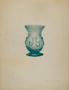 Vase i glass av Richard Whitaker