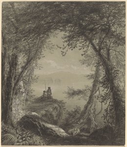 Lake George av Richard William Hubbard