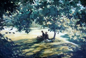 Te i hagen av Richard Willis