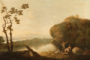 En utsikt nær Roma av Richard Wilson