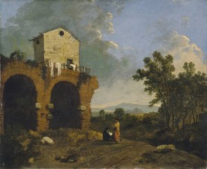 Hadrians villa, nær Tivoli av Richard Wilson
