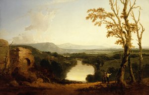 Landskap med elvedal av Richard Wilson
