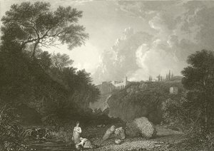 Maecenas Villa i Tivoli av Richard Wilson