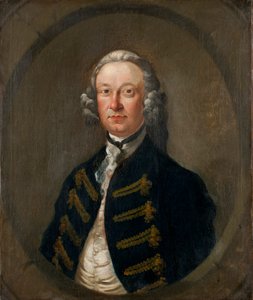 Portrett av Richard Owen, c1748-1750. av Richard Wilson