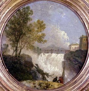 Weir on the Po av Richard Wilson