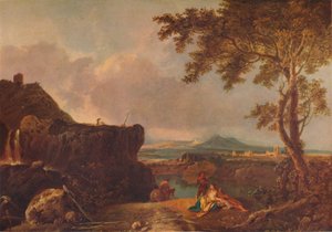 Den hvite munken II, c1775, 1938 av Richard Wilson