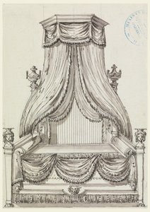 Originaltegning, Cahier VII, plate 3 av Richard de Lalonde