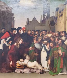 St Zenobius vekker en gutt opp fra de døde