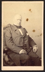 Portrett av uidentifisert mann, ca 1860-tallet. av Rintgul and Rockwood
