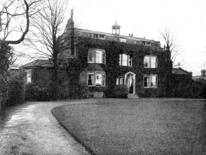 Gadshill, nær Rochester, kjøpt av Dickens i 1856, 1923. av Rischgitz Collection