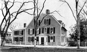 House of Oliver Wendell Holmes i Cambridge, Mass., USA, 1923.