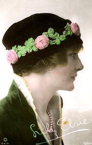 Lily Elsie 1886-1962, engelsk skuespillerinne, tidlig på 1900-tallet.