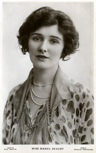 Mabel Sealby , britisk skuespillerinne, c1900-c1910s.