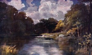 Ørretstrømmen (farge litho)