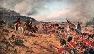 Alma – «Fremover, 42.!» (fargelitografi) av Robert (after) Gibb