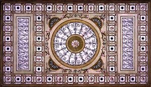 Design for taket i biblioteket på Osterley House, setet til Robert Child Esq. av Robert Adam