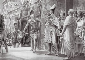 Agesilaus i Egypt (lito) av Robert Ambrose Dudley