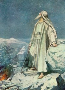 Counting the Stars (farge litho) av Robert Ambrose Dudley