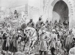 Tyrkernes inntreden i Bagdad av Robert Ambrose Dudley