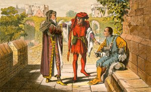 Warwick. "Vær de første som skal hilse vår rettmessige suveren" av Robert Ambrose Dudley