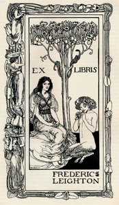 En bokplate, 1894, 1894 av Robert Anning Bell