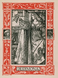 Desdemona, Othello av Robert Anning Bell