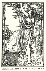Illustrasjon for dikt av John Keats: Endymion (litho) av Robert Anning Bell
