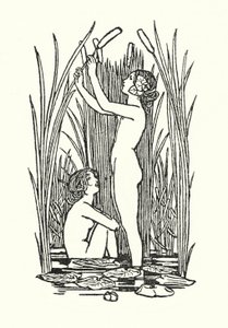 Illustrasjon for dikt av John Keats: Lamia (litho) av Robert Anning Bell