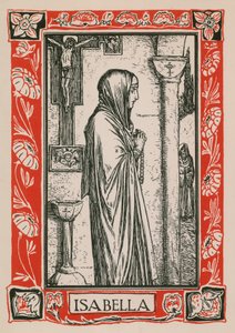 Isabella, mål for mål av Robert Anning Bell