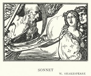 Sonett (litho) av Robert Anning Bell
