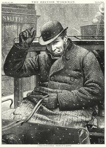 A Well-to-Do Cabman (gravering) av Robert Barnes