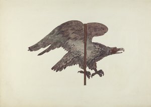 Flyvende ørn værhane av Robert Barton