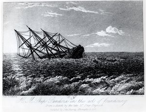 H.M. Pandora grunnlegger, fra 