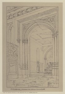 Inngang til de forskjellige domstolene, Guildhall, City of London