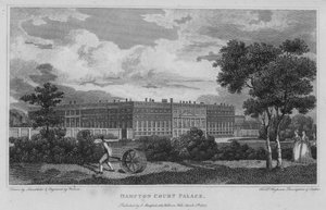 Hampton Court Palace (gravering)