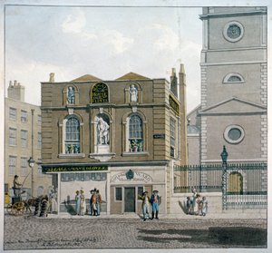 Aldgate House, Aldgate High Street, London, 1815 av Robert Blemmell Schnebbelie