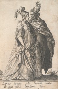 Promenading Couple, fra Masquerades